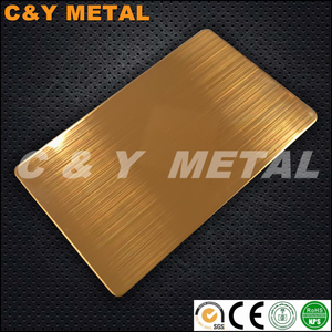 CY-0009 STAINLESS STEEL ROSE GOLD SHEET
